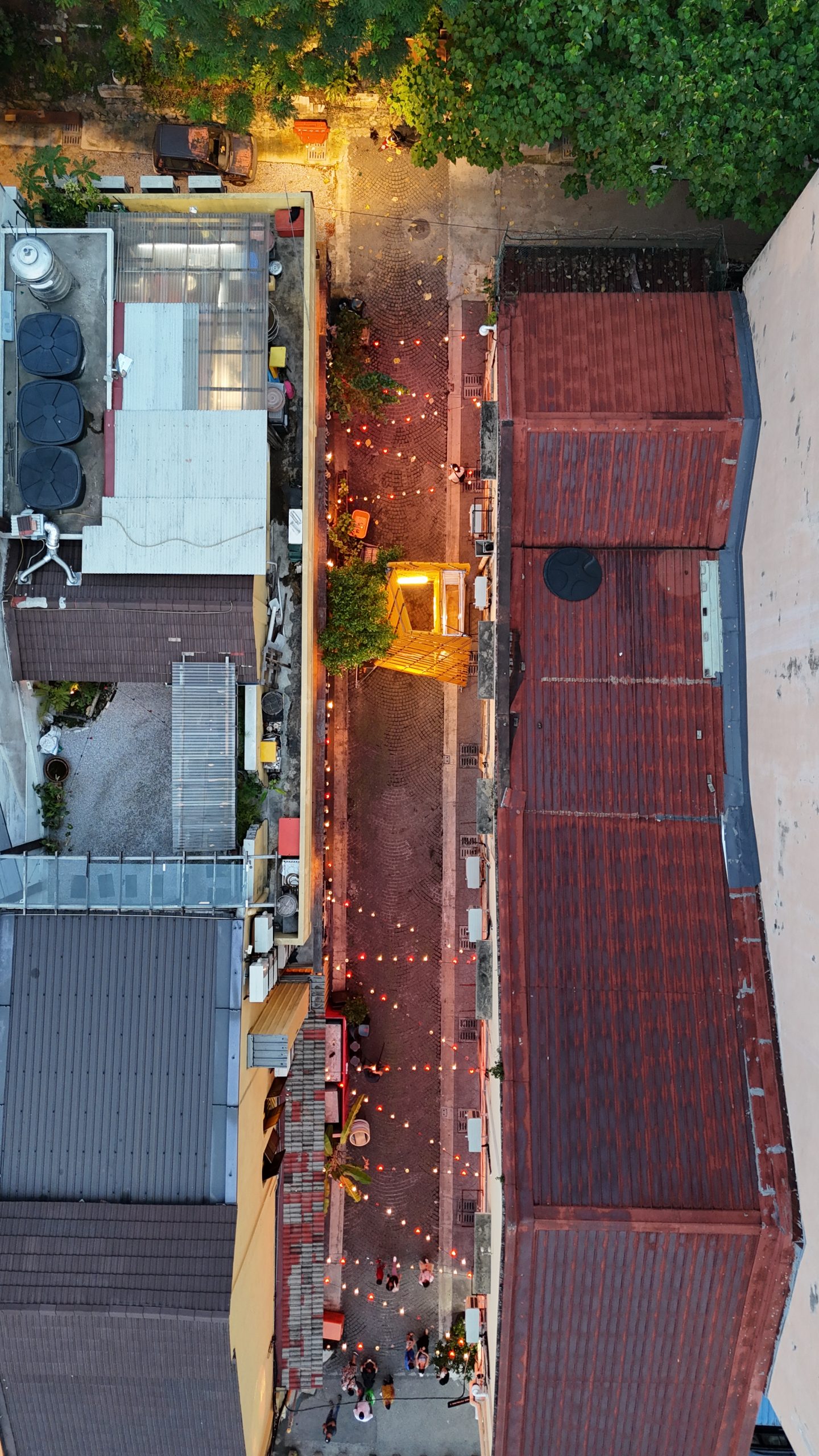 drone shot twist potato